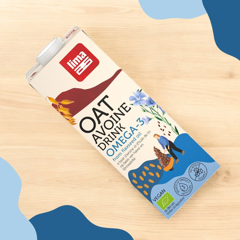 Bio-Haferdrink mit Omega 3 - 1L - Lima