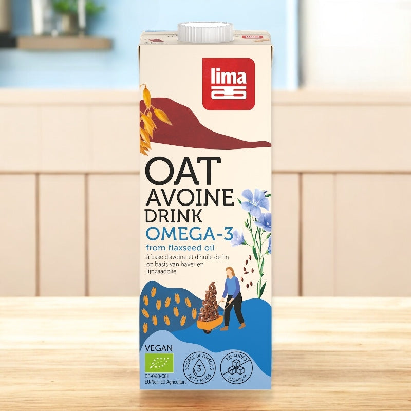 Bio-Haferdrink mit Omega 3 - 1L - Lima