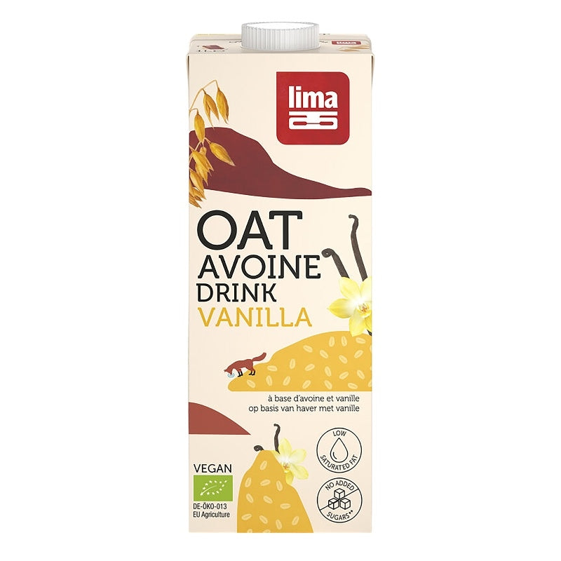 Bio-Haferdrink mit Vanille - 1L - Lima