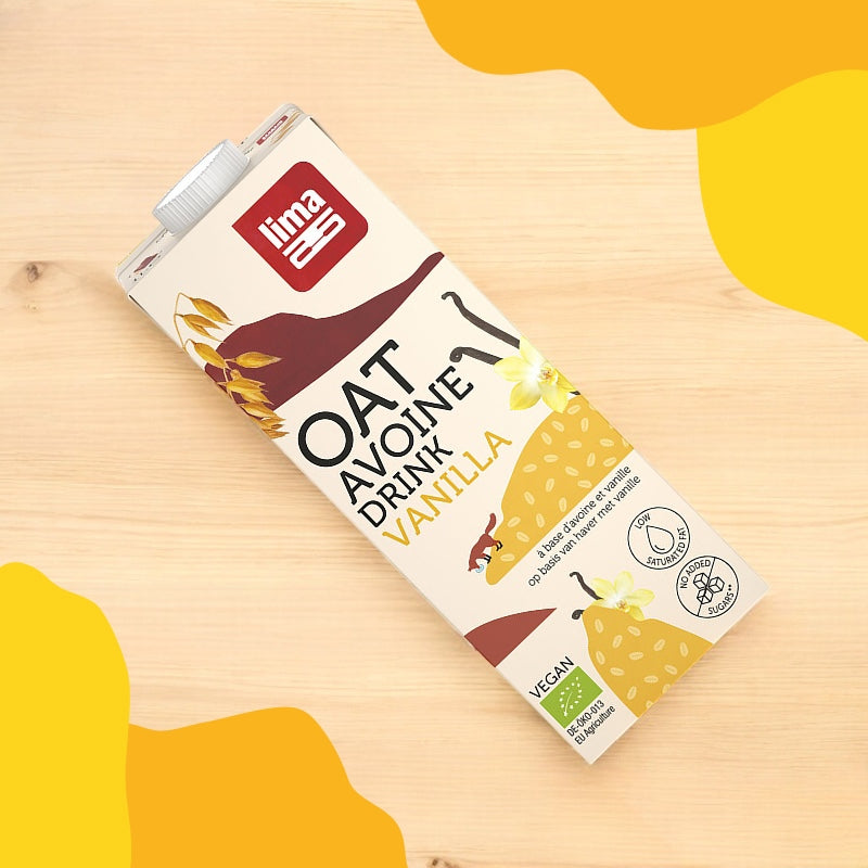 Boisson à l'avoine avec vanille BIO - 1l - Lima