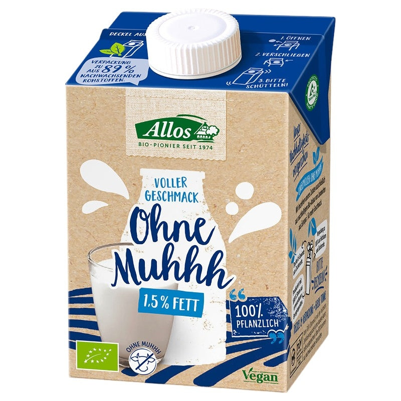 Bio-Reisgetränk mit Kokosnuss und Soja – 500 ml – Allos