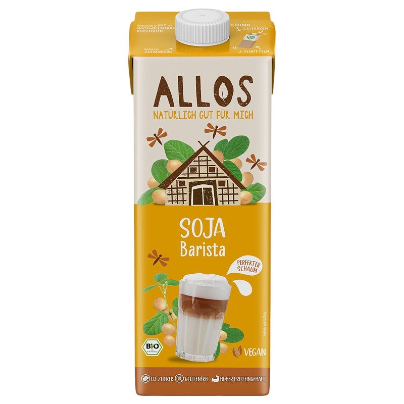 Bio-Barista-Sojagetränk – 1 l – Allos