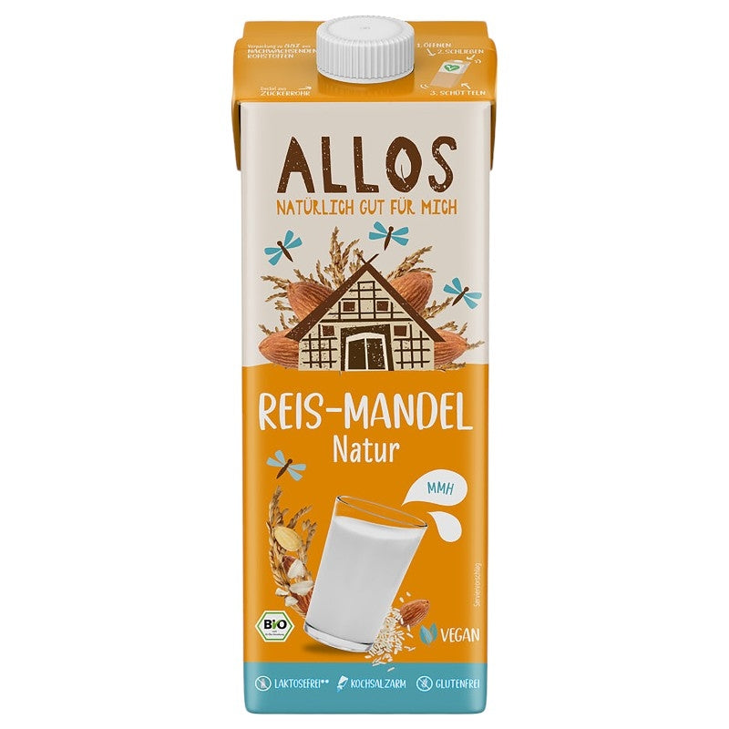 Bio-Mandel- und Reisgetränk – 1 l – Allos