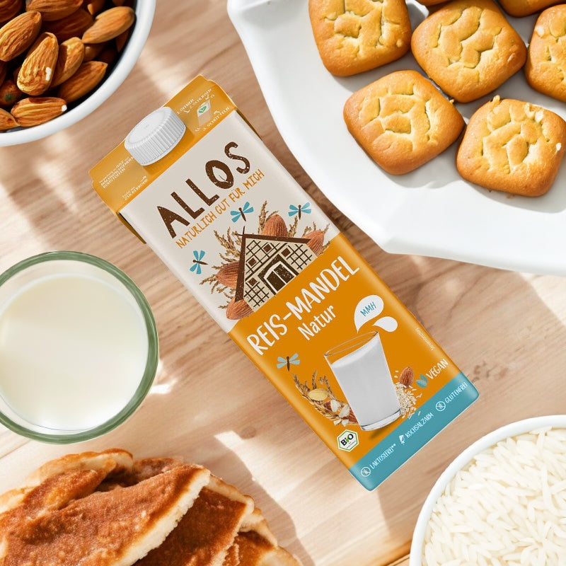Bio-Mandel- und Reisgetränk – 1 l – Allos