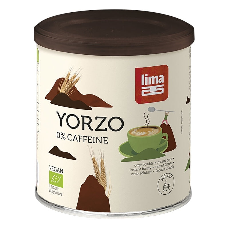Bio-Heißgetränk aus gerösteter Gerste – Yorzo – 125 g – Lima