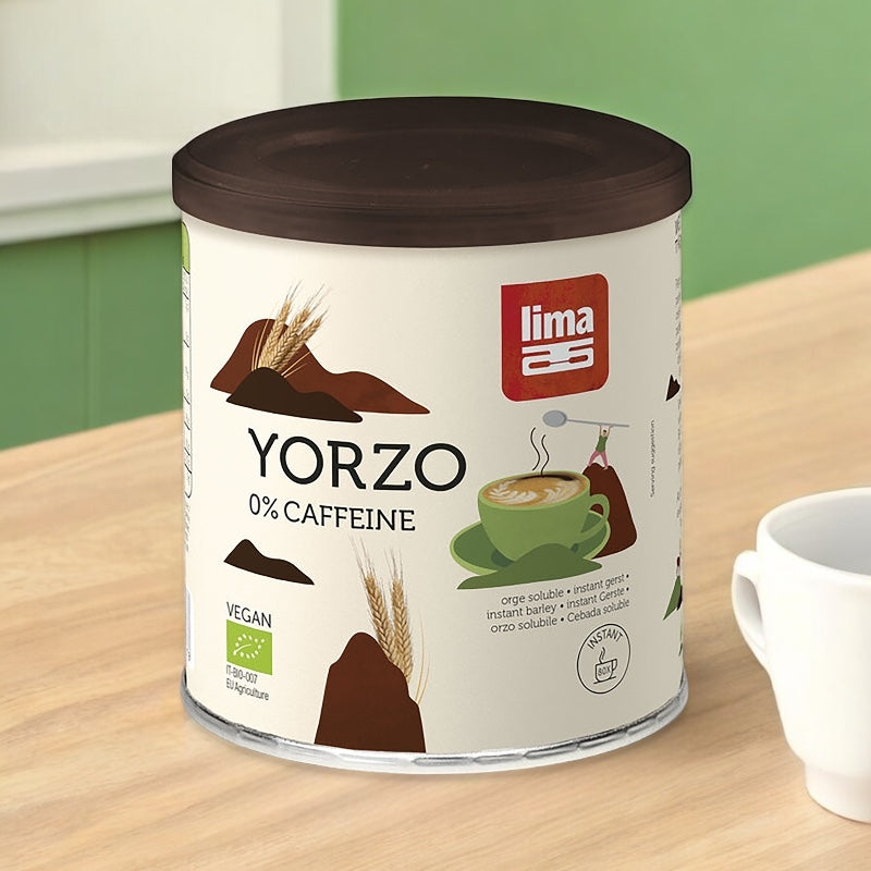 Bio-Heißgetränk aus gerösteter Gerste – Yorzo – 125 g – Lima