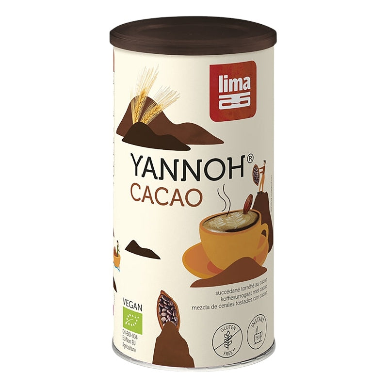 Heißgetränk aus geröstetem Getreide und Bio-Kakao – 175 g – Lima