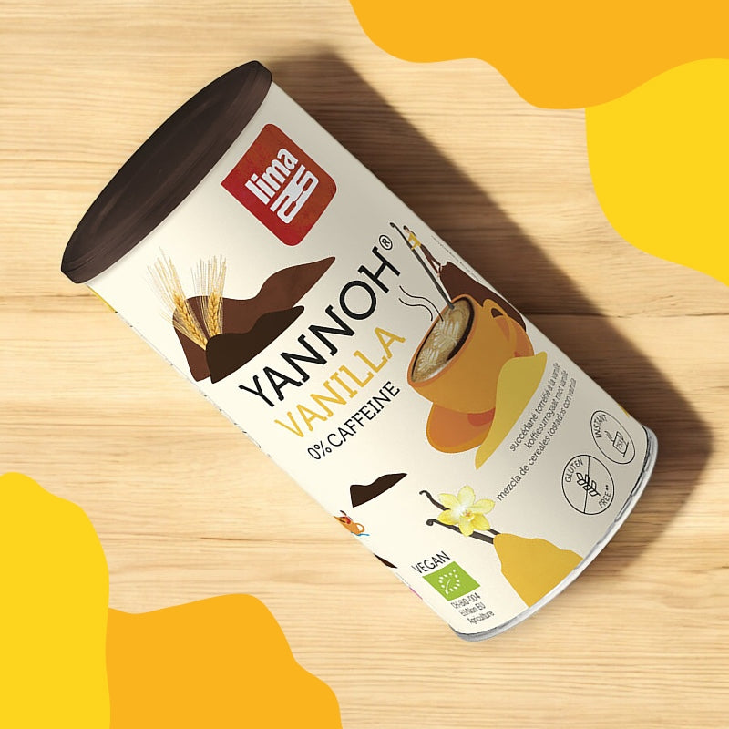 Bio-Heißgetränk aus geröstetem Getreide und Vanille – 150 g – Lima