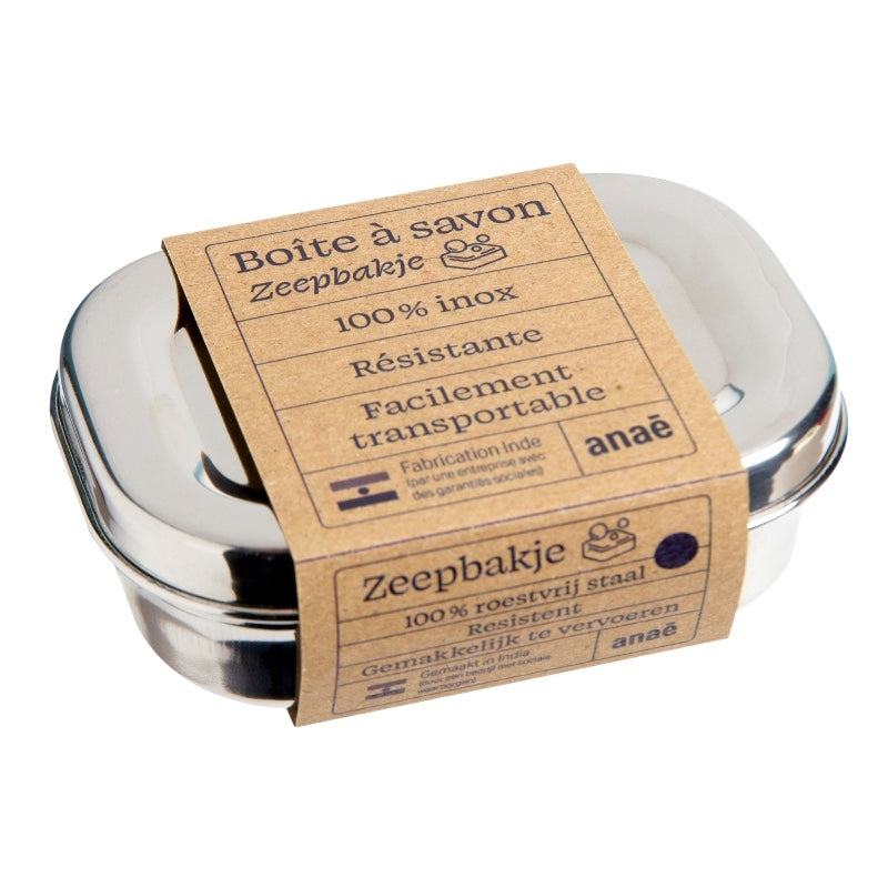 Seifenschale aus Edelstahl - Anaé