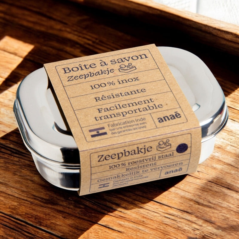 Seifenschale aus Edelstahl - Anaé