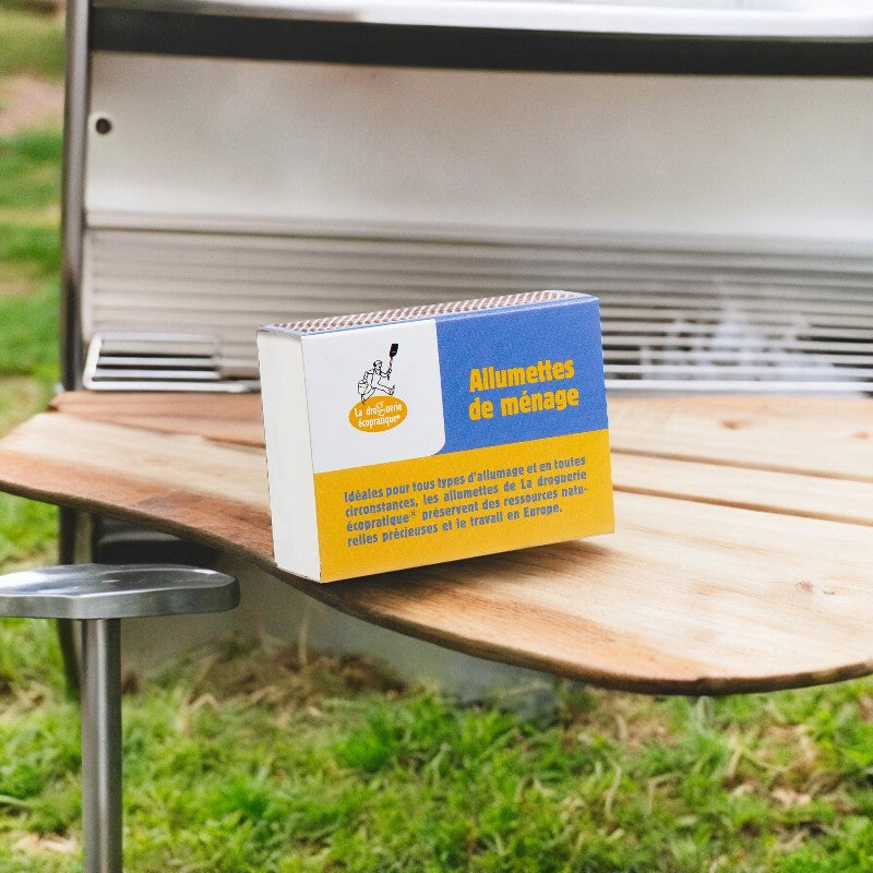 Boîtes 100 allumettes écologiques - 4 pièces - La droguerie écologique