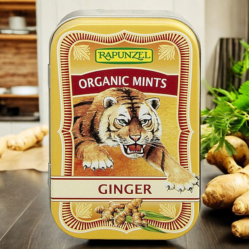 Bonbons au gingembre bio 50 g rapunzel 3