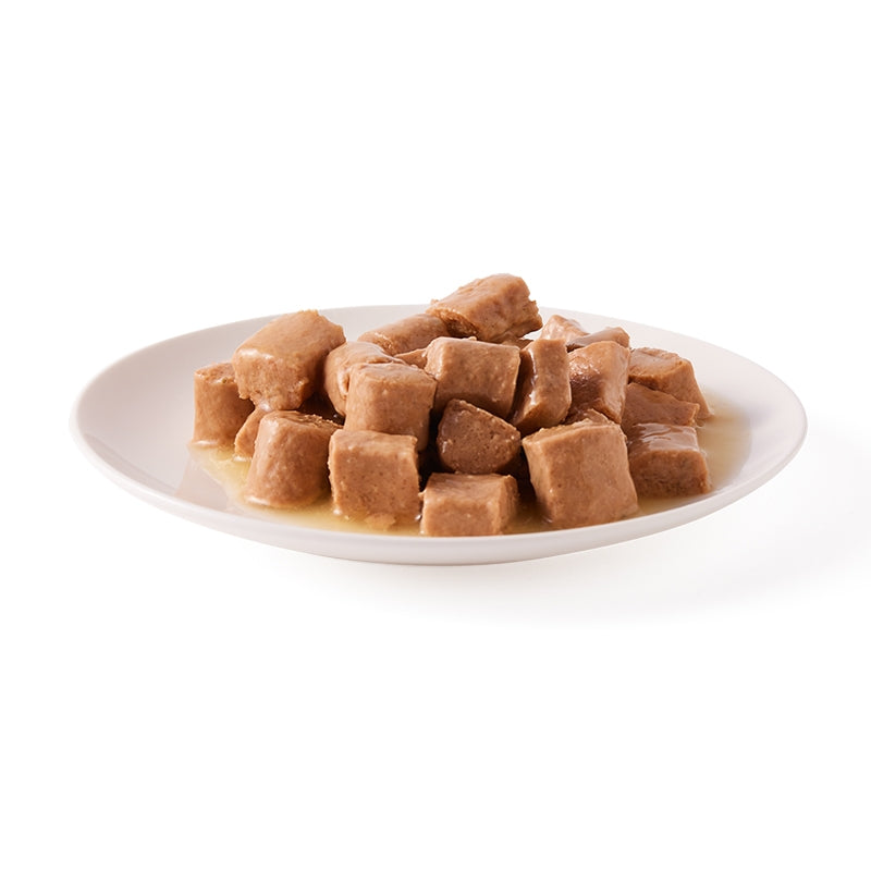 Bio-Hühnchenhappen in Soße mit Brennnesseln für Hunde - 820 g - Yarrah