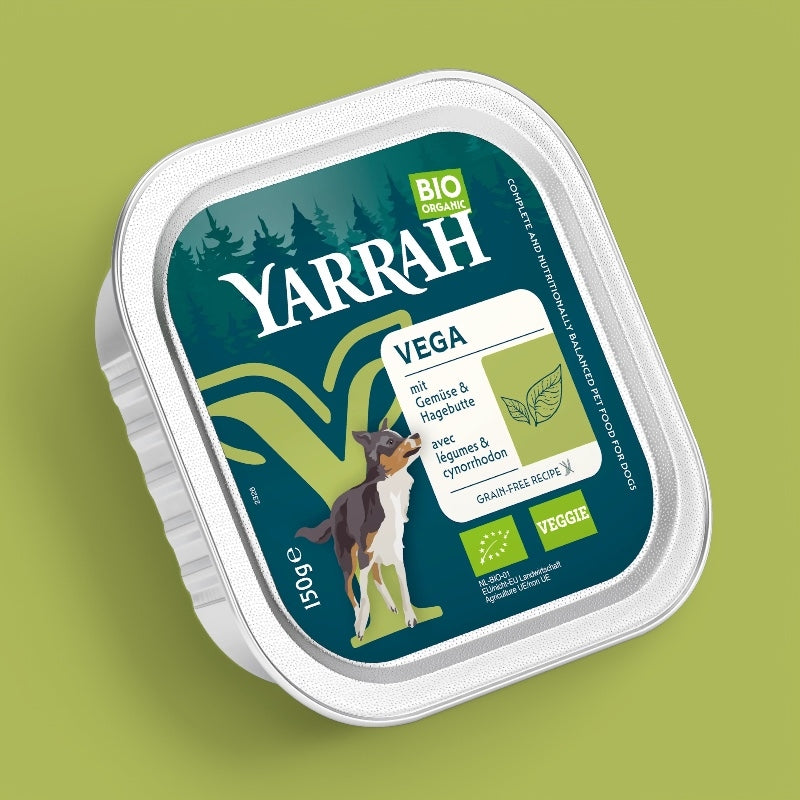 Bio-Leckerlis für Hunde (vegetarisch) mit Soja und Gemüse – 150 g – Yarrah