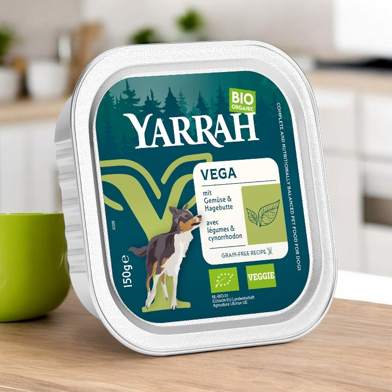 Bio-Leckerlis für Hunde (vegetarisch) mit Soja und Gemüse – 150 g – Yarrah