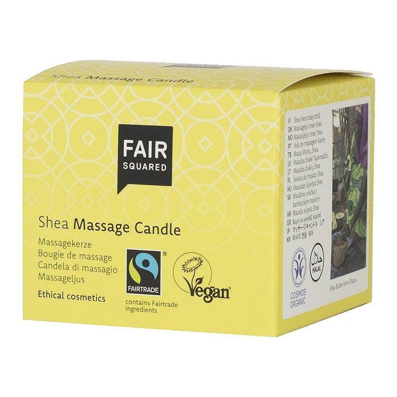 Bio-Massagekerze mit Kokosnuss – 50 ml – Fair Squared