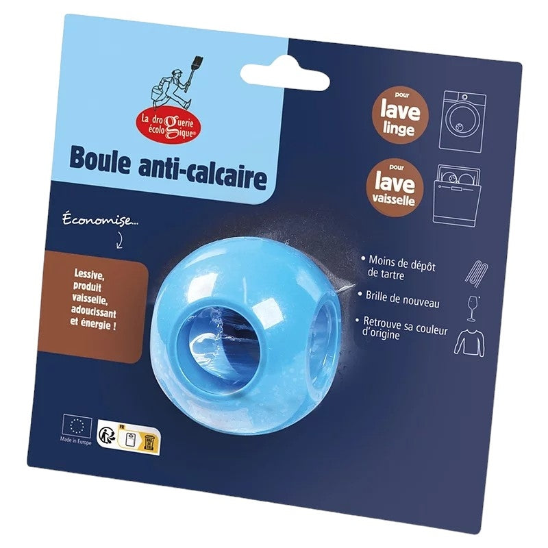 Boule anti-calcaire lave-vaisselle & lave-linge - La droguerie écologique
