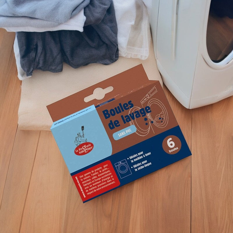 Waschbälle – 6 Stück – Die umweltfreundliche Drogerie