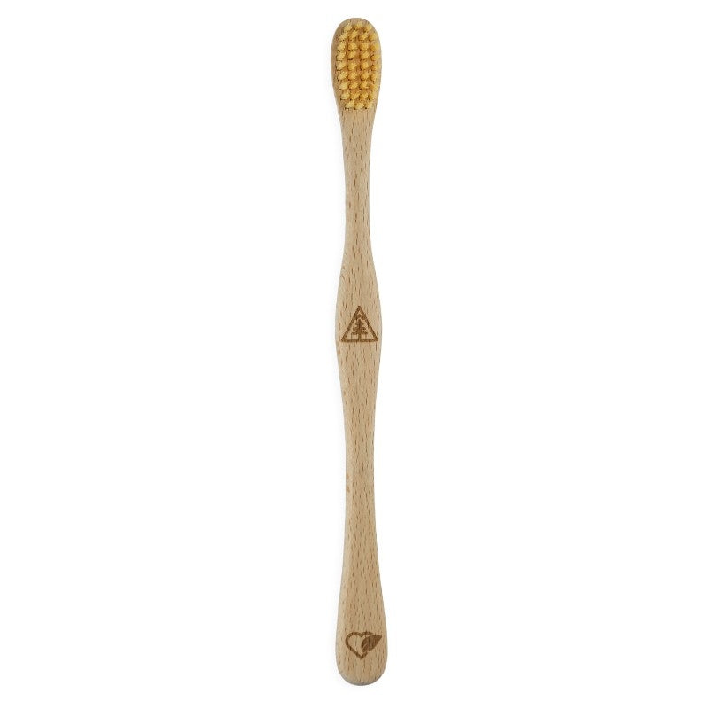 Brosse à dents en bois "conifère" Medium-Soft Ricine - Liebwerk