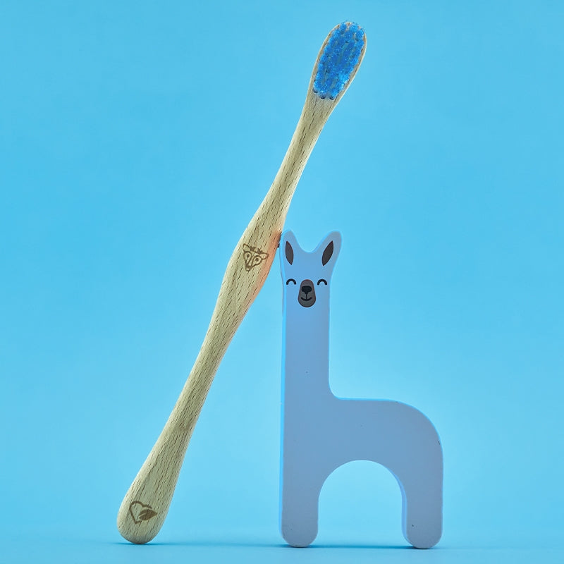 Kinderzahnbürste aus Holz „Hirsch“, weich - Liebwerk