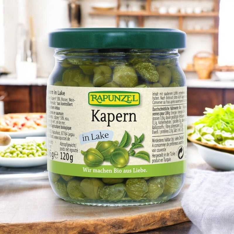 Câpres en saumure BIO - 206g - Rapunzel