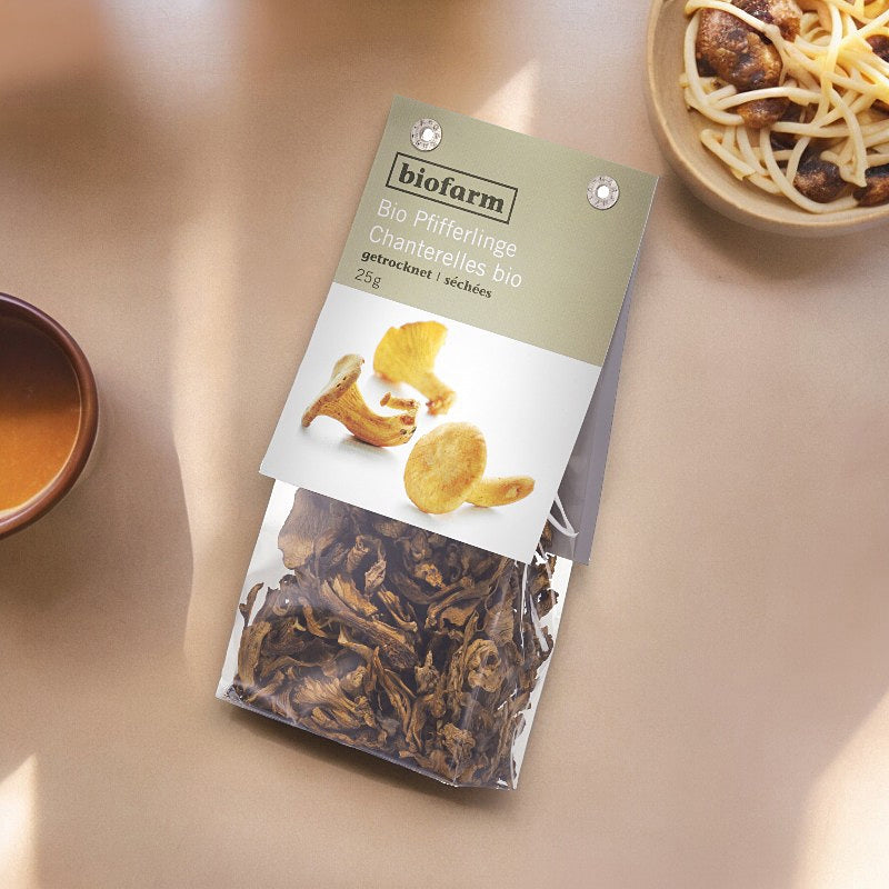 Chanterelles séchées BIO - 25g - Biofarm