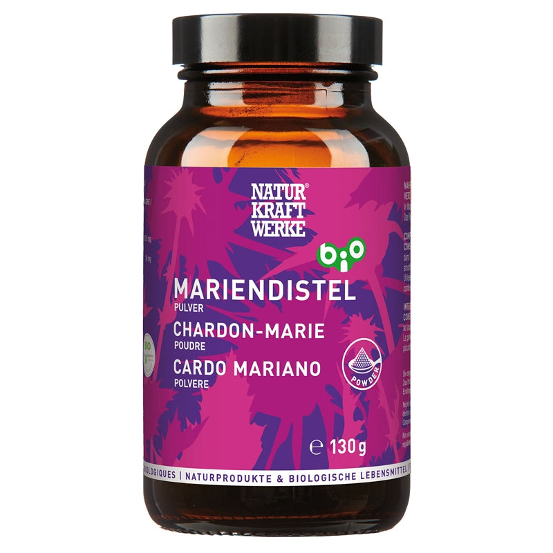 Bio-Mariendistelpulver - 130 g - NaturKraftWerke