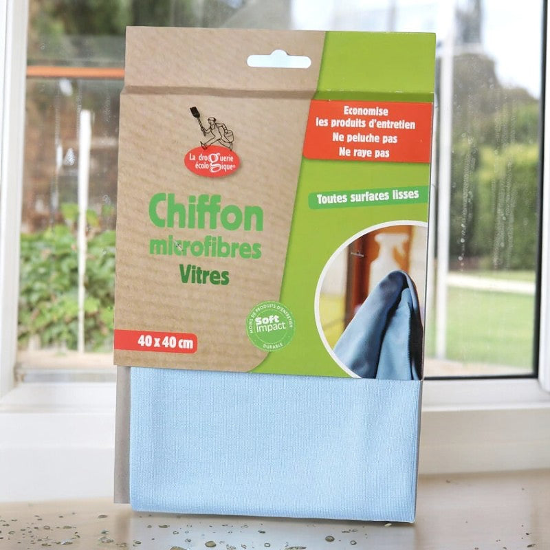 Mikrofaser-Fensterputztuch – Die umweltfreundliche Drogerie