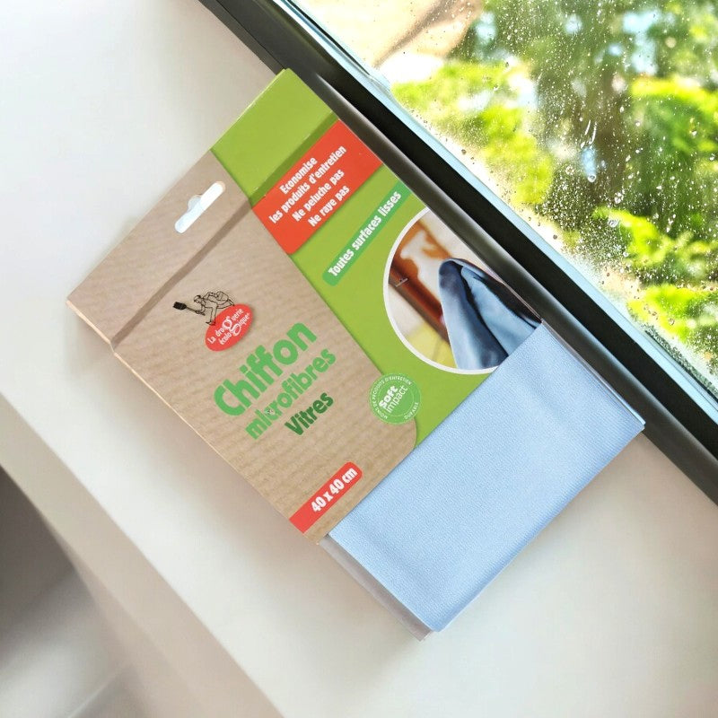 Mikrofaser-Fensterputztuch – Die umweltfreundliche Drogerie