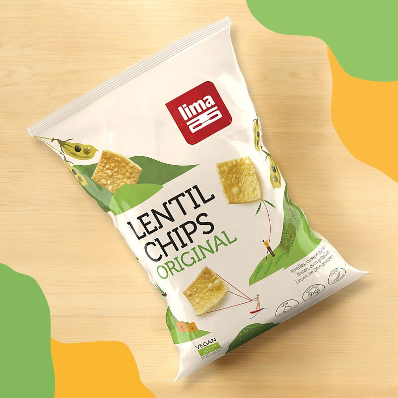 Bio-Linsenchips Original – 90 g – Lima