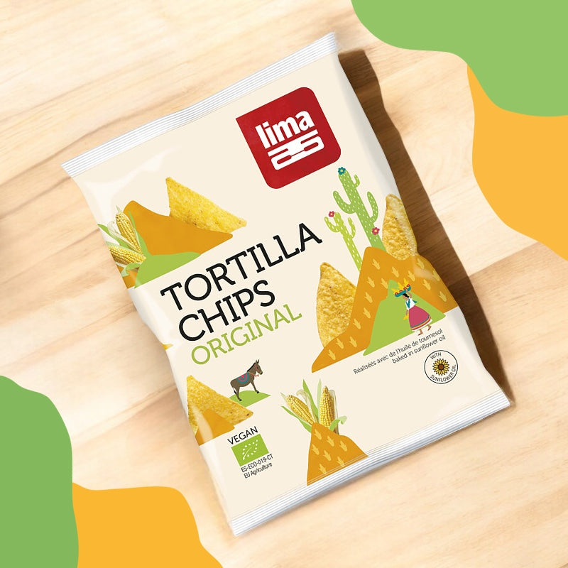 Chips de maïs Tortilla Original BIO - 90g - Lima