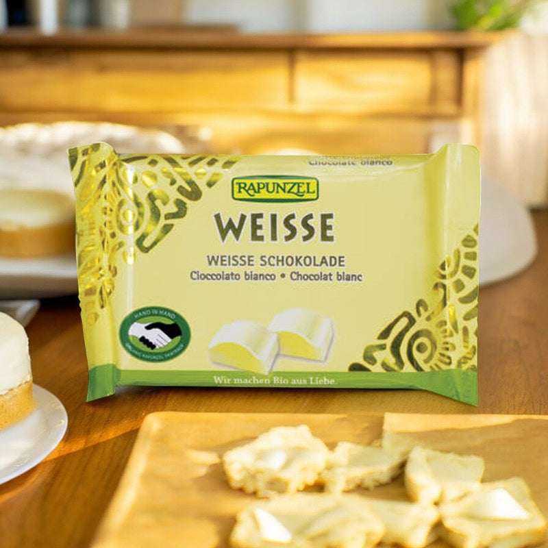 Chocolat blanc BIO - 100g - Rapunzel