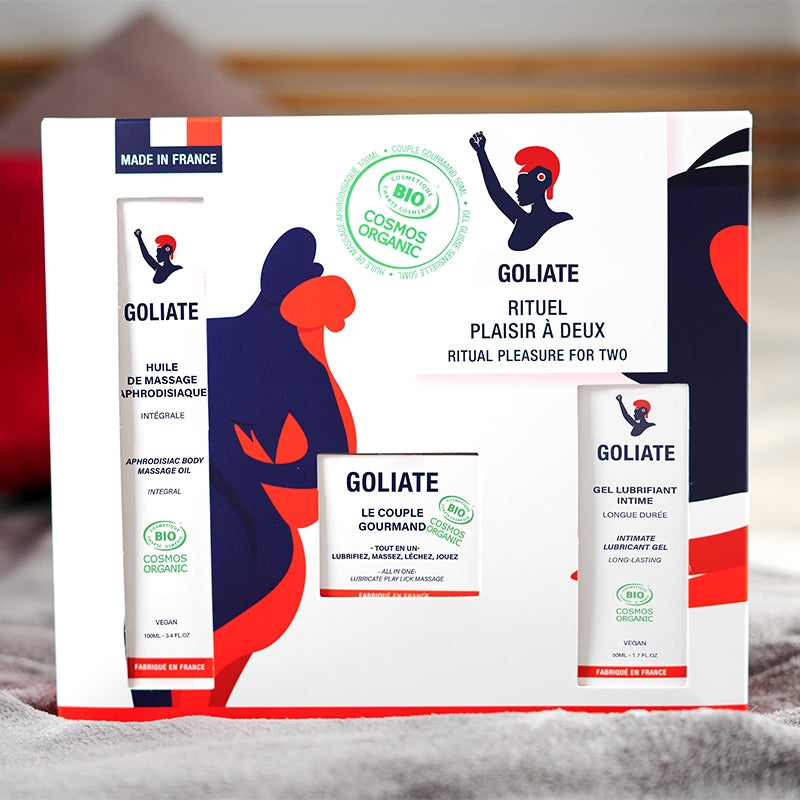 Coffret rituel plaisir à deux - Goliate