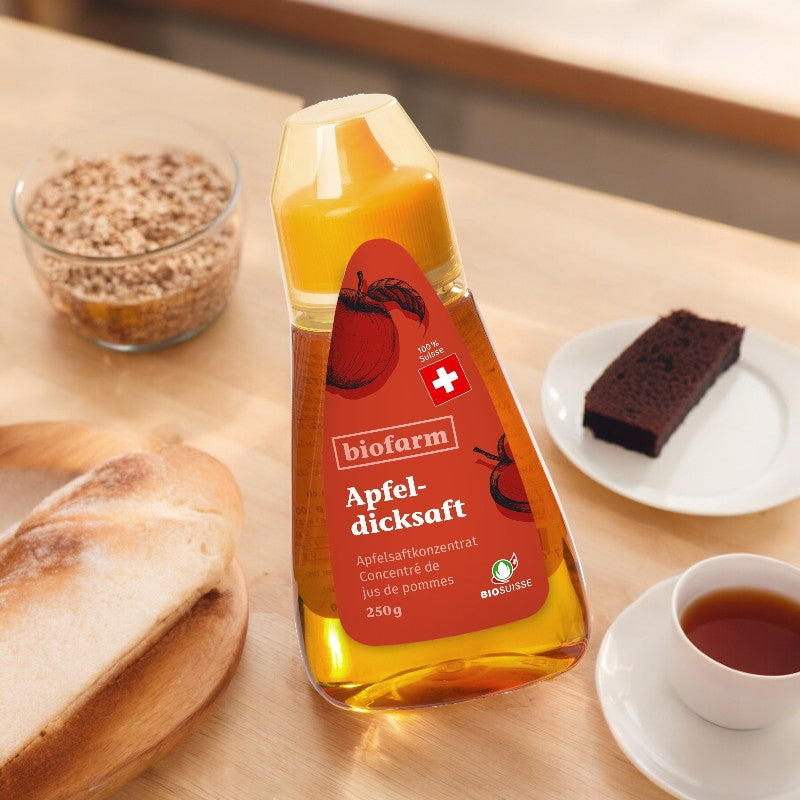 Bio-Apfelsaftkonzentrat aus der Schweiz – 250 g – Biofarm