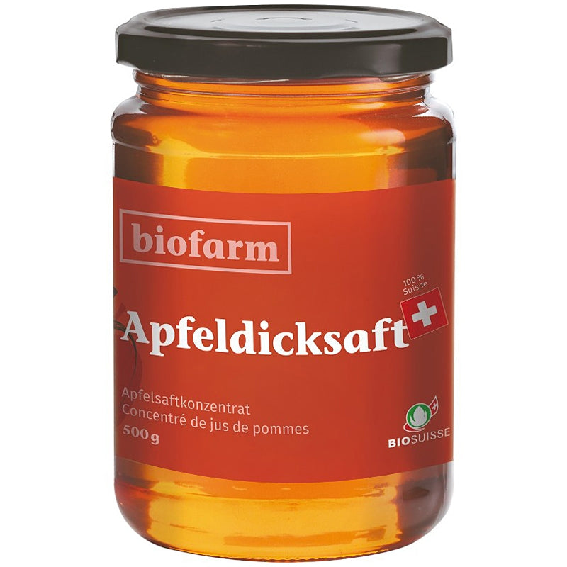 Bio-Apfelsaftkonzentrat aus der Schweiz – 500 g – Biofarm