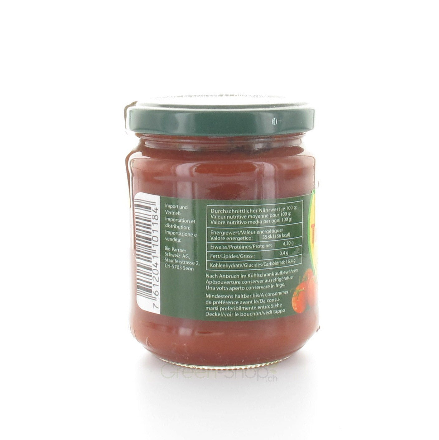 eiweiss kühlschrank aufbewahren Vanadis Bio-Tomatenmark 200 g
