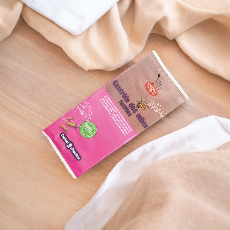 Kleidermottenbekämpfung – 2 Stück – Die umweltfreundliche Drogerie