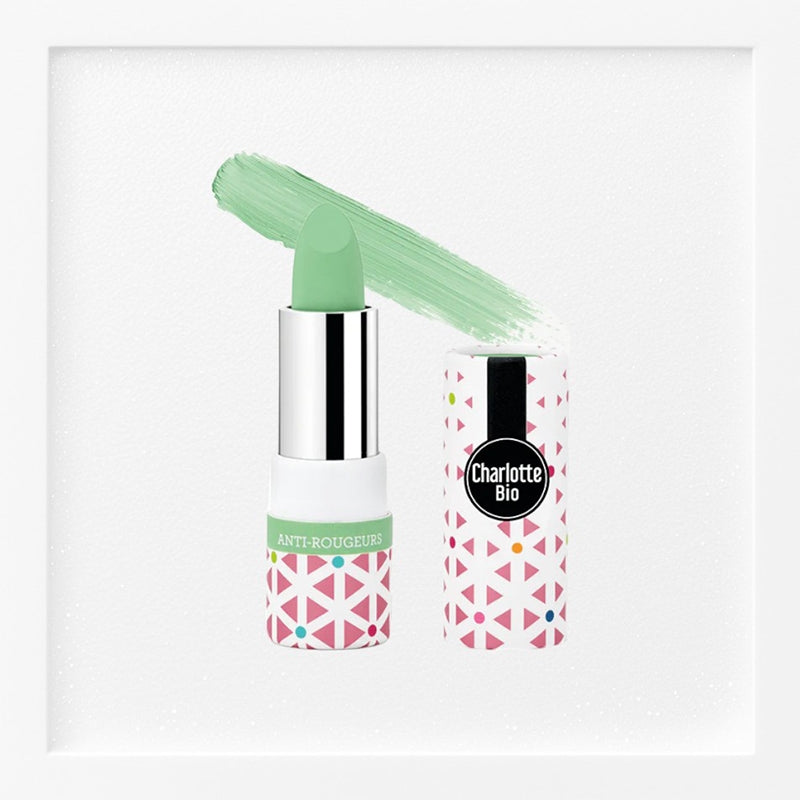Correcteur anti-rougeurs vert BIO - 3.5g - Charlotte Bio