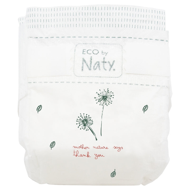 Couches jetables écologiques Taille 4 - 7-18 kg - 44 pièces - Naty