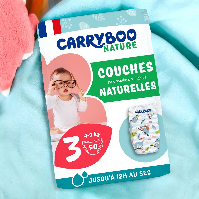 Windeln Größe 3 – 4–9 kg – 50 Stück – Carryboo