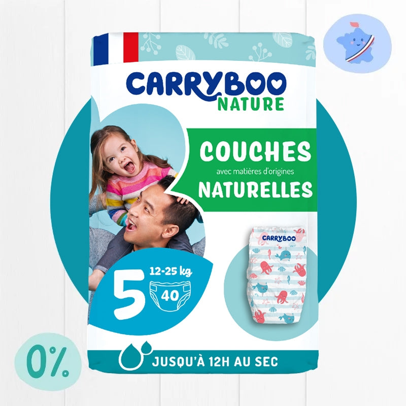 Windeln Größe 5 – 12–25 kg – 40 Stück – Carryboo