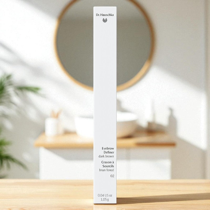 Bio-Augenbrauenstift Nr. 02 Dunkelbraun – 1,05 g – Dr. Hauschka