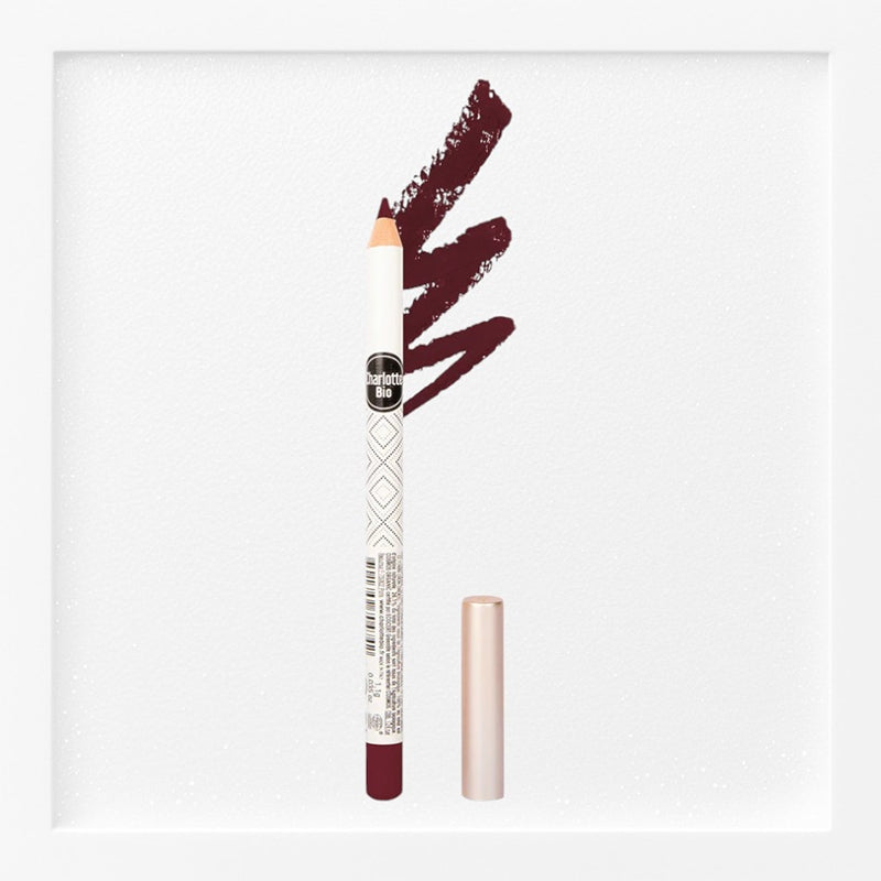 Crayon lèvres longue tenue figue BIO - 1.1g - Charlotte Bio
