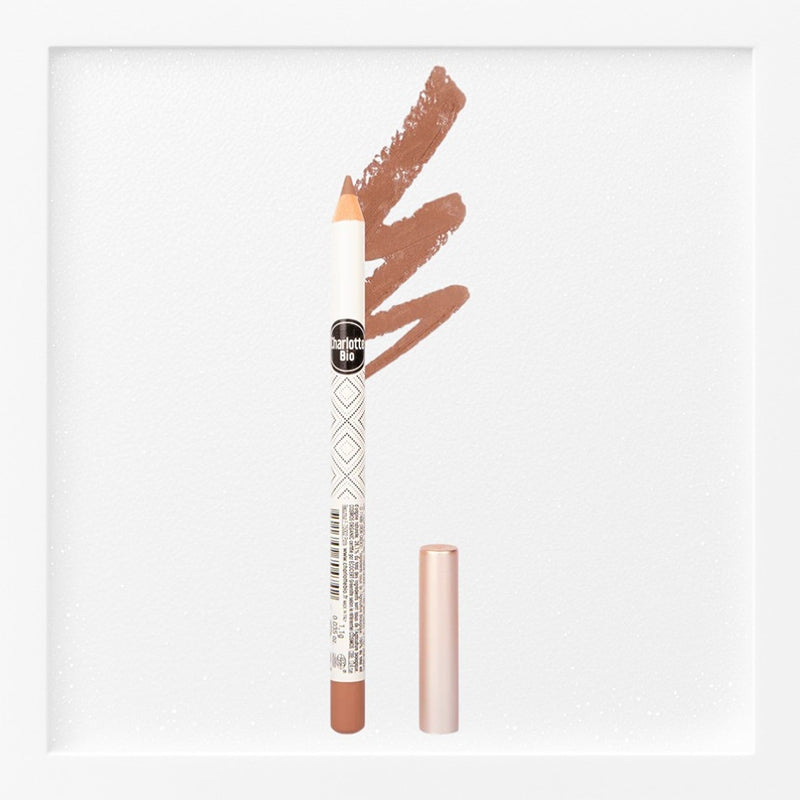 Langanhaltender, nudefarbener Bio-Lippenstift – 1,1 g – Charlotte Bio