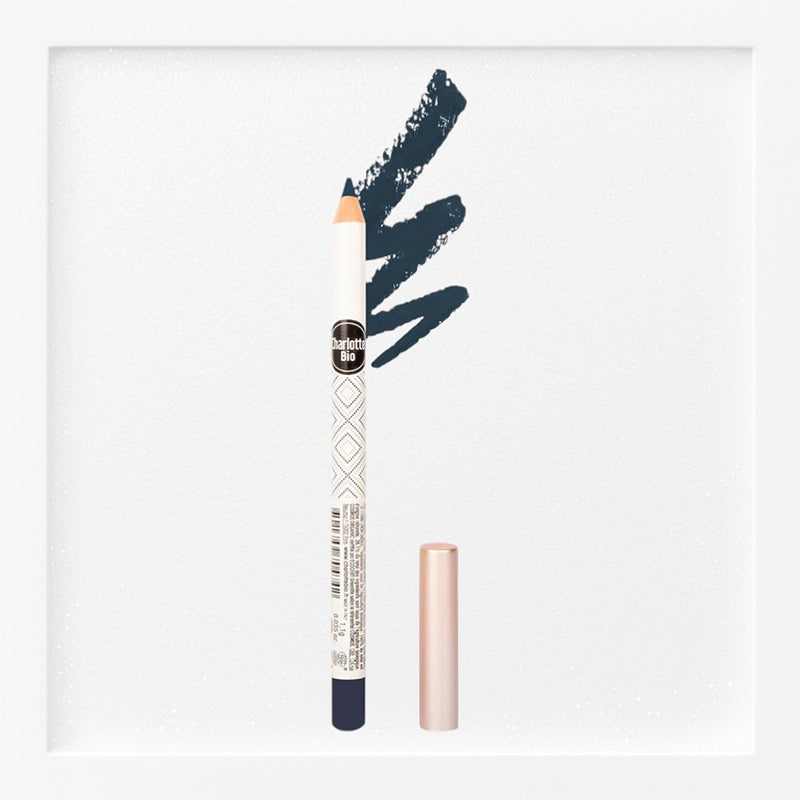 Crayon yeux longue tenue bleu marine BIO - 1.1g - Charlotte Bio