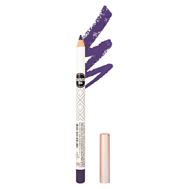 Crayon yeux longue tenue violet profond BIO - 1.1g - Charlotte Bio