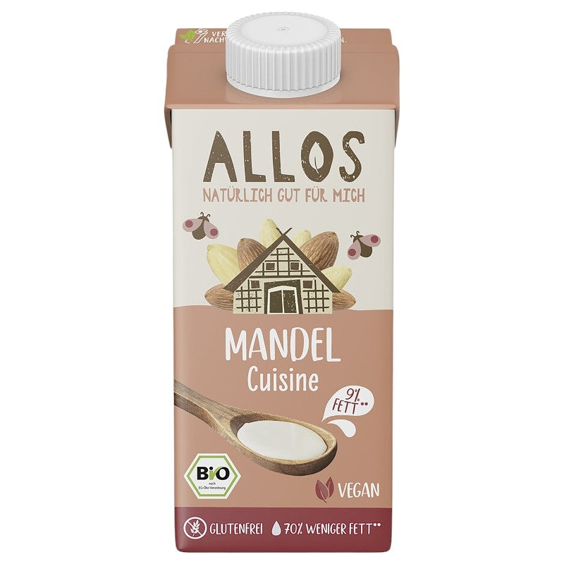 Bio-Mandel-Kochcreme – 200 ml – Allos
