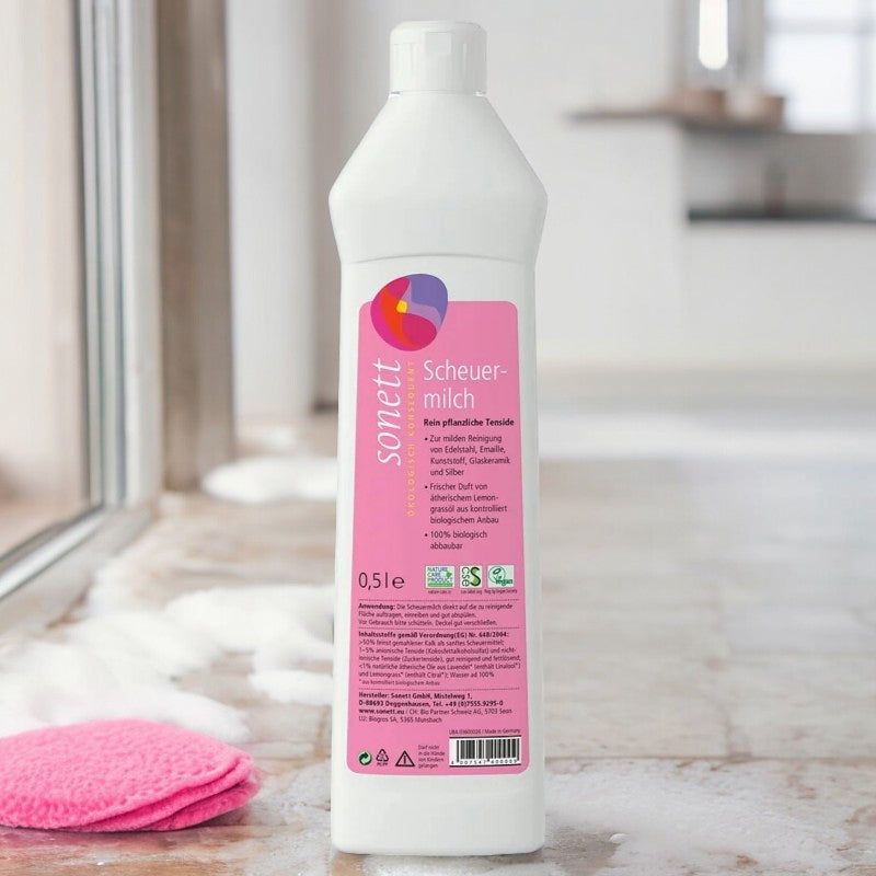 ECO Lavendel- und Zitronengras-Peelingcreme – 500 ml – Sonett