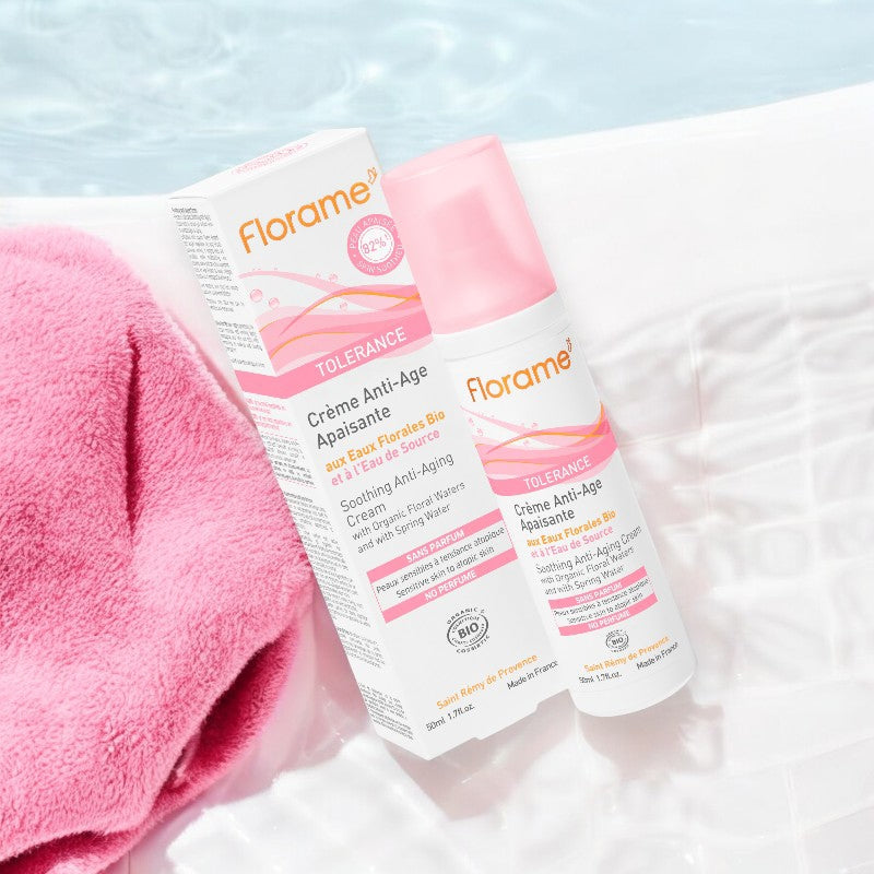 Wohltuende Anti-Aging-Creme mit Bio-Quellwasser – 50 ml – Florame