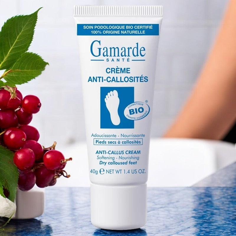 Bio-Anti-Hornhautcreme mit Wintergrün und Thermalwasser – 40 g – Gamarde